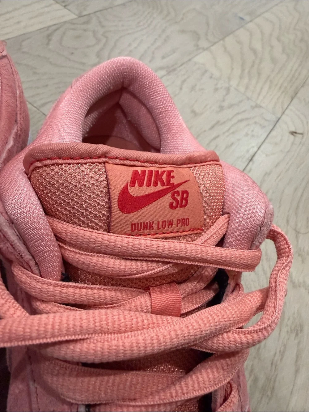 Nike SB Dunk Low Pro Sneakers in Pink Pig